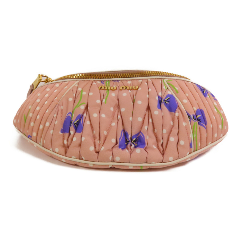 Miu Miu 尼龍Waist Bag金扣腰包-3