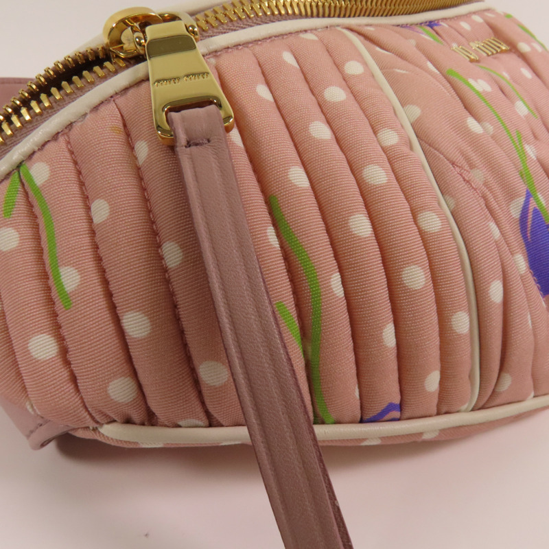 Miu Miu 尼龍Waist Bag金扣腰包-6