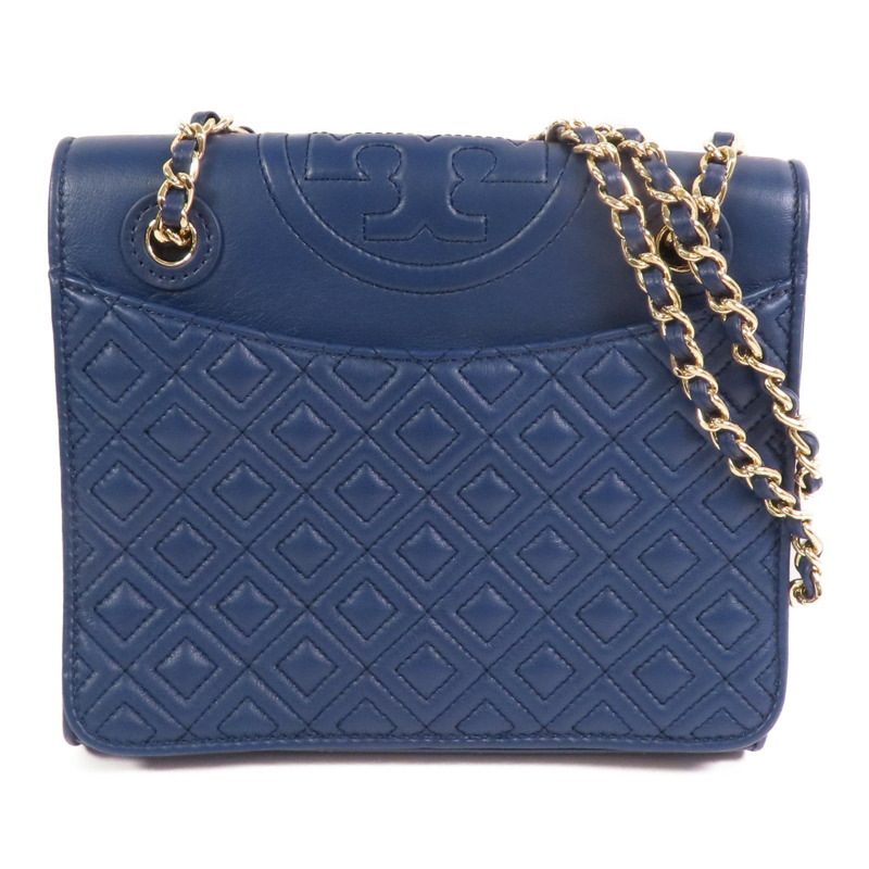 Tory Burch 牛皮皮革Chain Shoulder Bag金扣鏈帶肩背袋-0