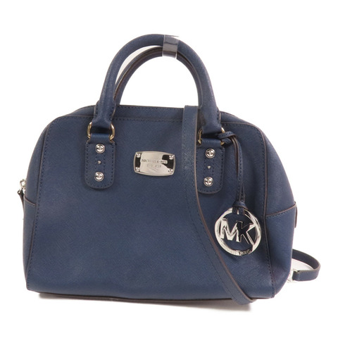 Michael Kors 塗層帆布2Way Shoulder Bag金扣手挽肩背兩用袋