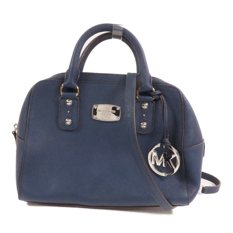 Michael Kors 塗層帆布2Way Shoulder Bag金扣手挽肩背兩用袋-0