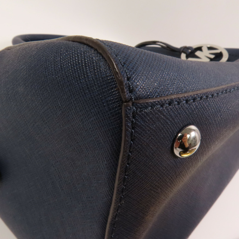 Michael Kors 塗層帆布2Way Shoulder Bag金扣手挽肩背兩用袋-5