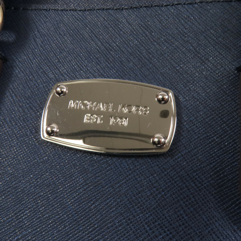 Michael Kors 塗層帆布2Way Shoulder Bag金扣手挽肩背兩用袋-9