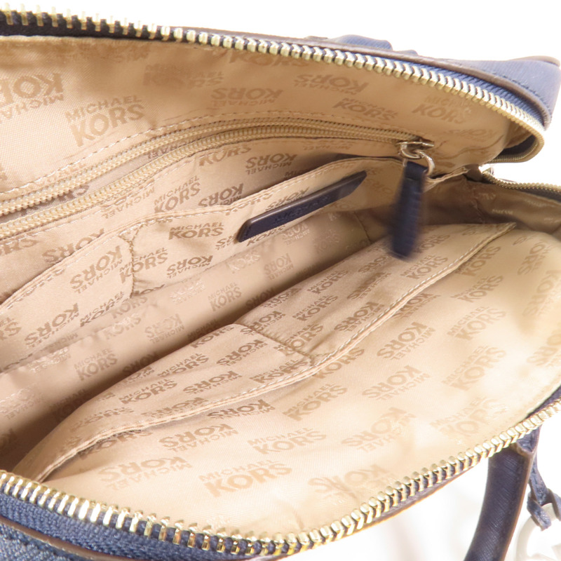 Michael Kors 塗層帆布2Way Shoulder Bag金扣手挽肩背兩用袋-15