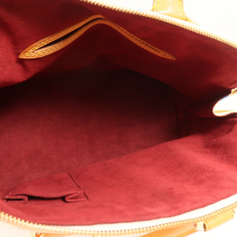 LOUIS VUITTON Monogram Multicolore Alma PM金扣手挽袋-4