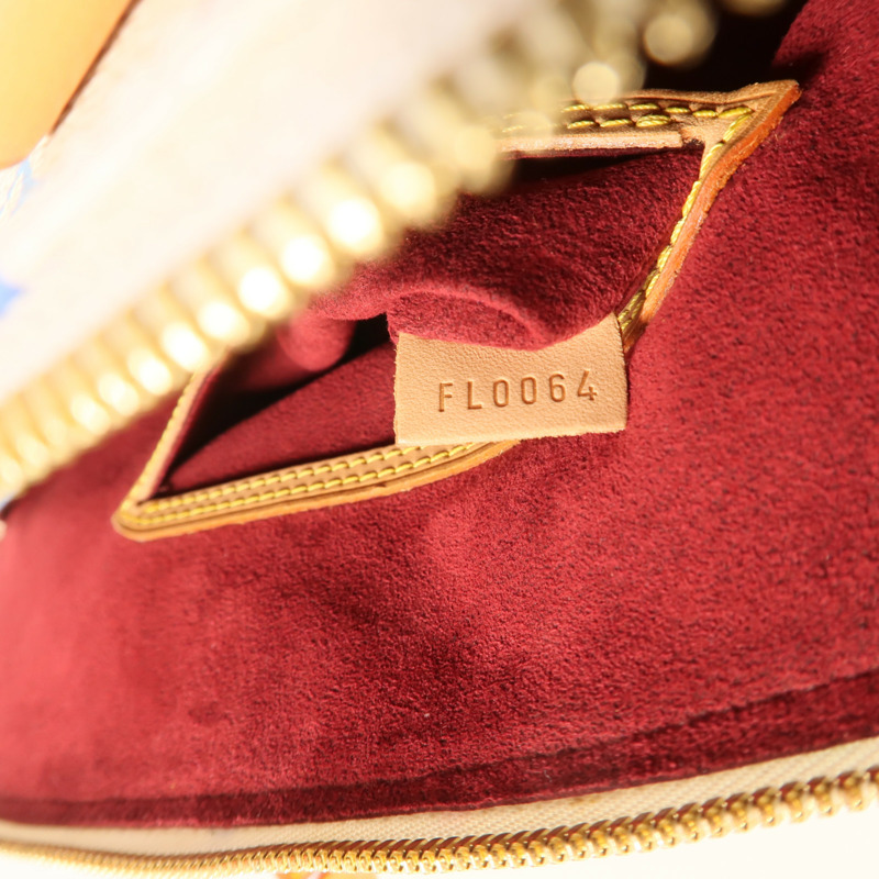 LOUIS VUITTON Monogram Multicolore Alma PM金扣手挽袋-6