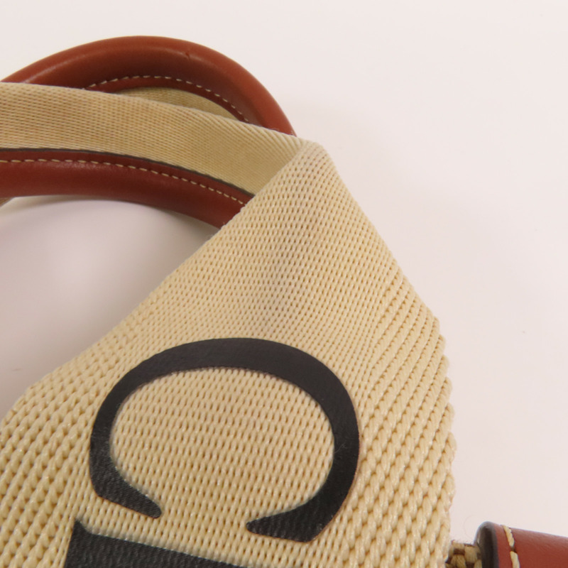 Chloe 帆布Small Woody Tote手挽袋-5