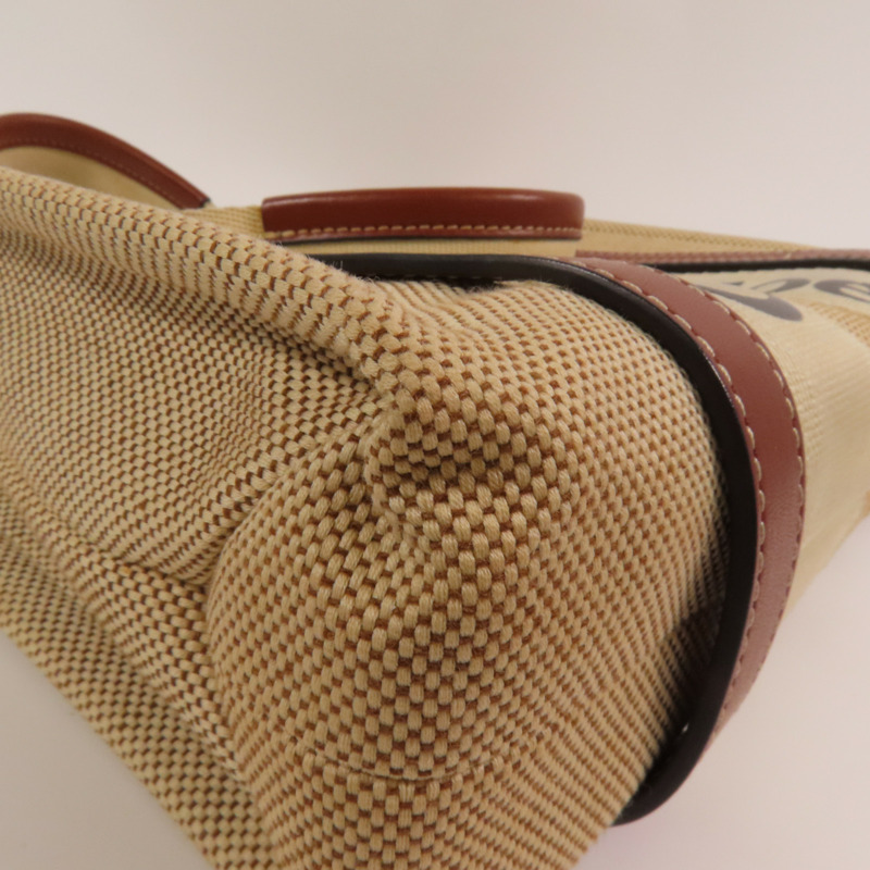 Chloe 帆布Small Woody Tote手挽袋-10