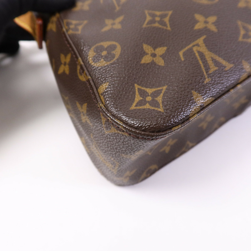 LOUIS VUITTON Monogram Mini Looping金扣肩背袋-7