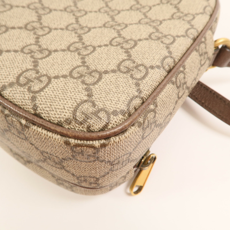 GUCCI 塗層帆布Ophidia MiniBag金扣手挽肩背兩用袋-11