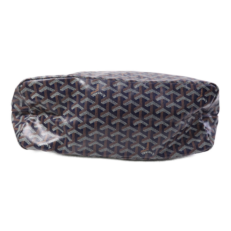 GOYARD 塗層帆布Boheme Hobo銀扣肩背袋-3