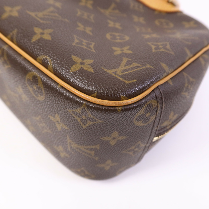 LOUIS VUITTON Monogram Trouville金扣手挽袋-6