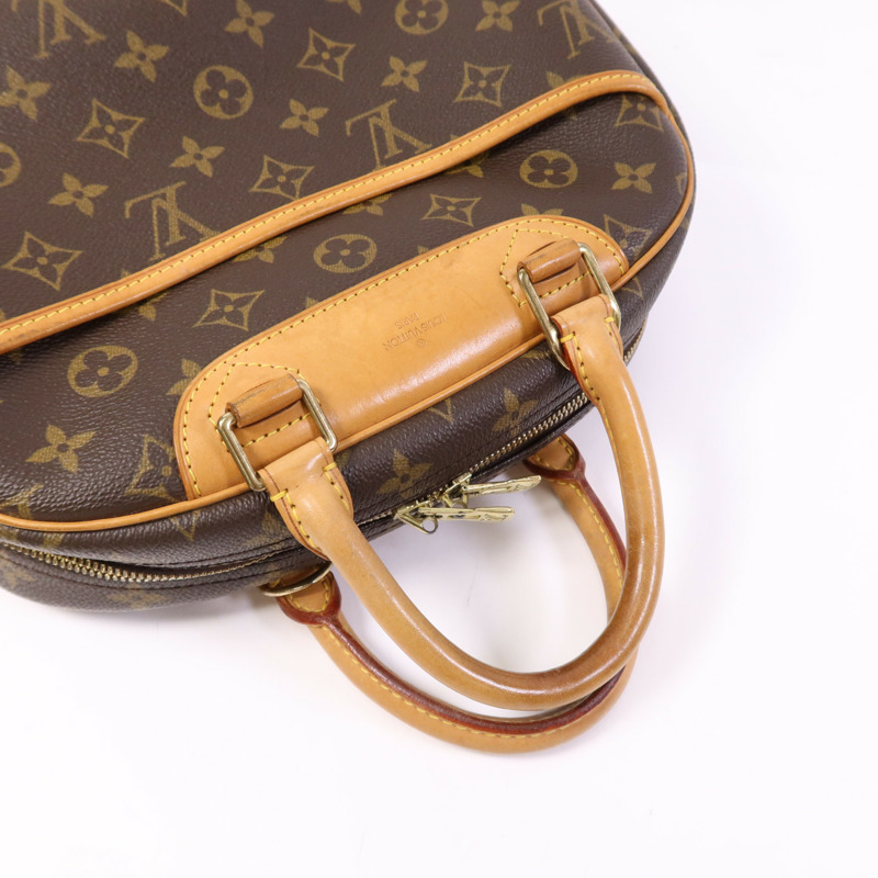 LOUIS VUITTON Monogram Trouville金扣手挽袋-8