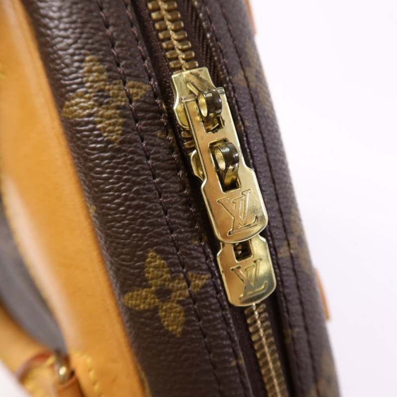 LOUIS VUITTON Monogram Trouville金扣手挽袋-9