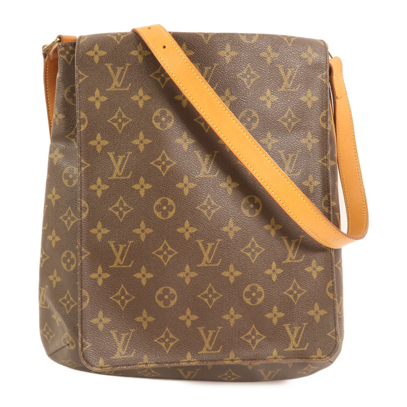 LOUIS VUITTON Monogram Musette Salsa金扣肩背袋-0