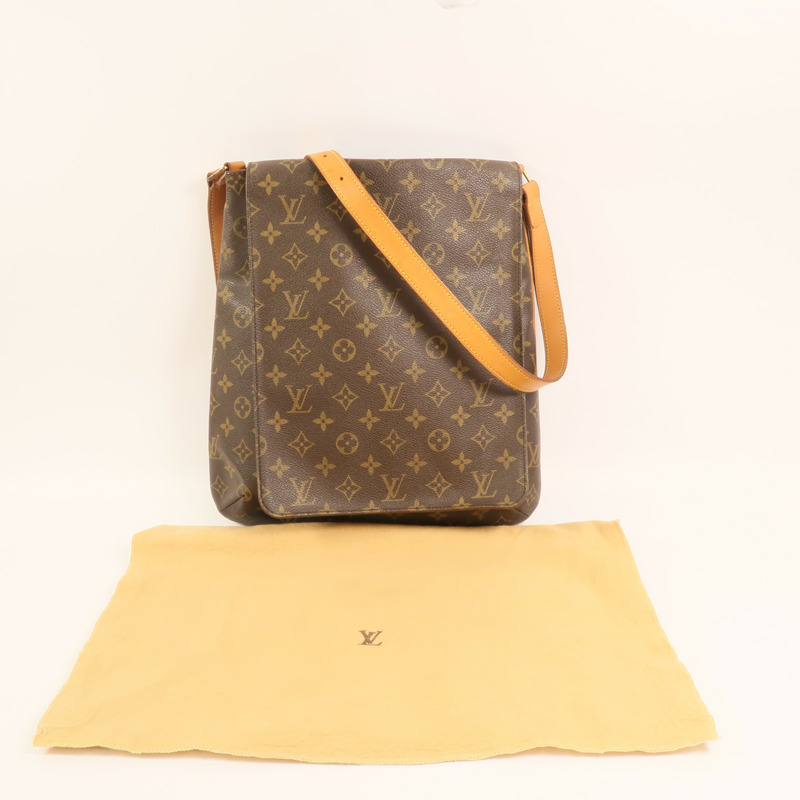 LOUIS VUITTON Monogram Musette Salsa金扣肩背袋-7
