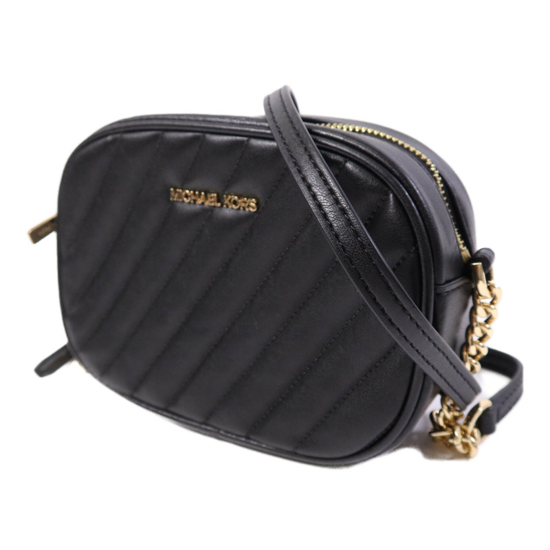 Michael Kors 羊皮皮革Shoulder Bag金扣鏈帶肩背袋-2