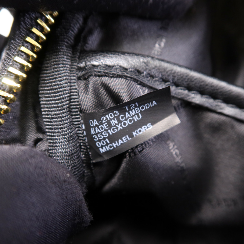 Michael Kors 羊皮皮革Shoulder Bag金扣鏈帶肩背袋-7