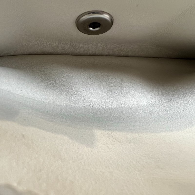 CHANEL CF23 淺灰色牛皮山形紋 A01113/晶片款-7