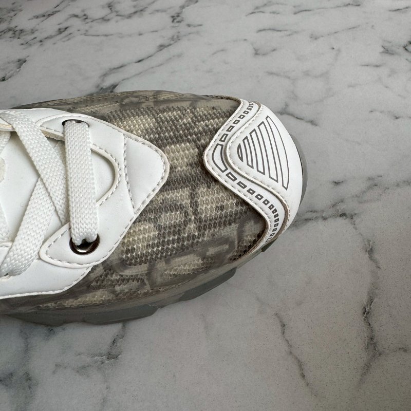 💝價格超甜 DIOR 灰白色花紋 Vibe 運動鞋-20