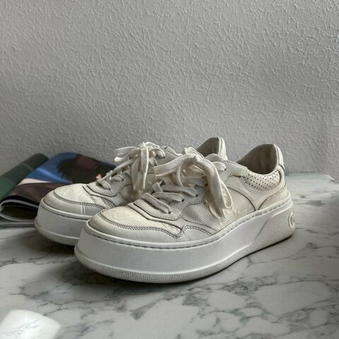 ⚠️換掉AIR FORCE 💝Gucci 百搭日常款小白鞋