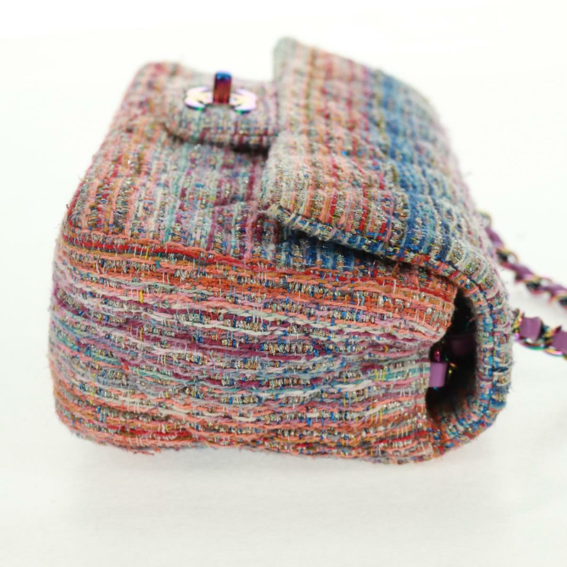 【日本直送】香奈兒 Matelasse 20 鏈條肩背包,斜紋軟呢多色,CC 標誌,貨號 169602SM-3