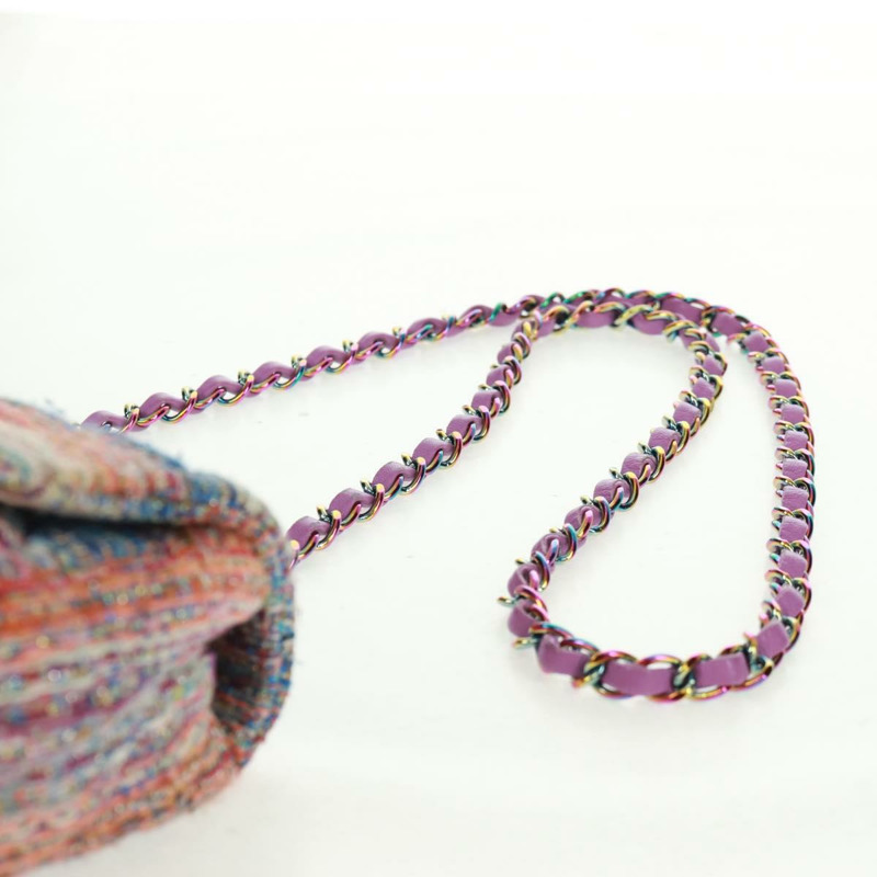 【日本直送】香奈兒 Matelasse 20 鏈條肩背包,斜紋軟呢多色,CC 標誌,貨號 169602SM-13