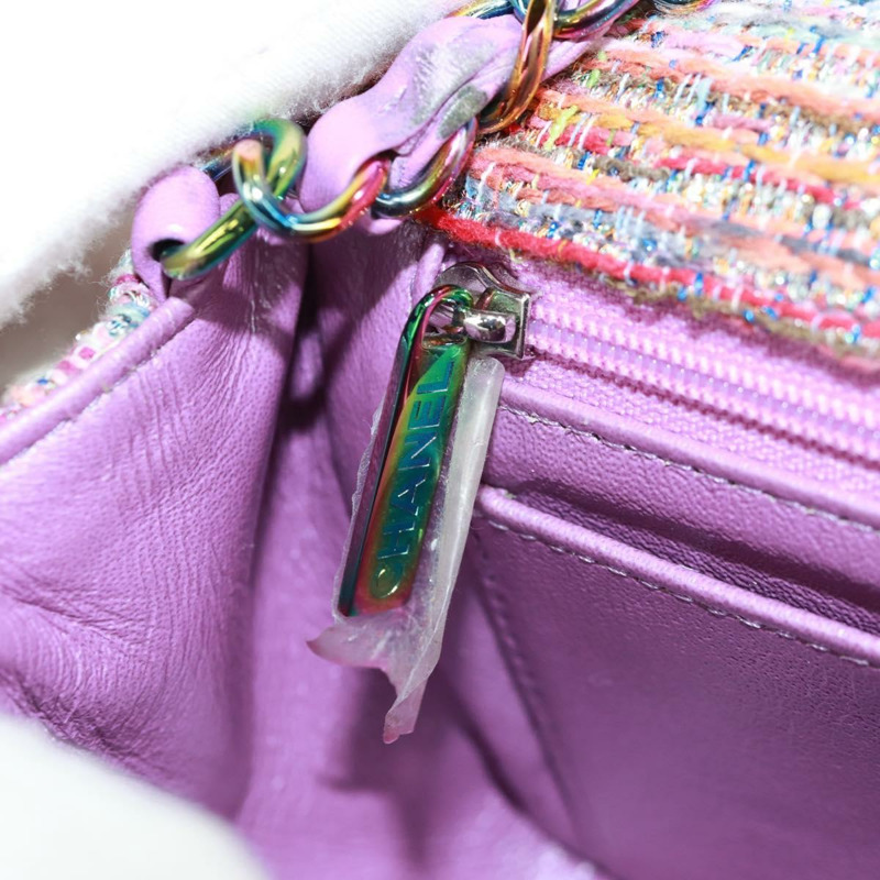 【日本直送】香奈兒 Matelasse 20 鏈條肩背包,斜紋軟呢多色,CC 標誌,貨號 169602SM-23