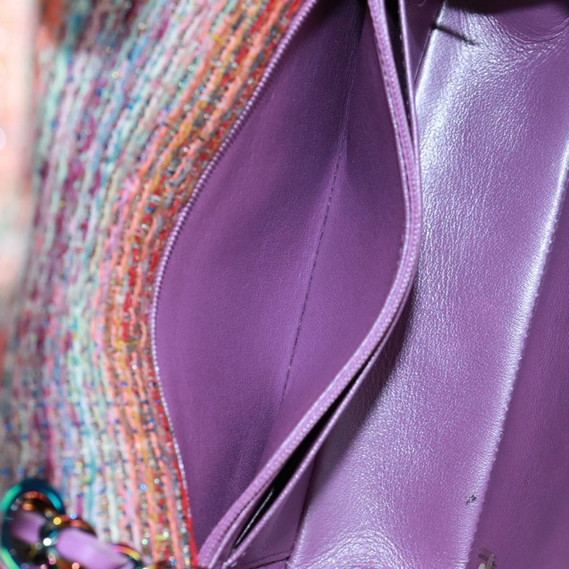 【日本直送】香奈兒 Matelasse 20 鏈條肩背包,斜紋軟呢多色,CC 標誌,貨號 169602SM-24