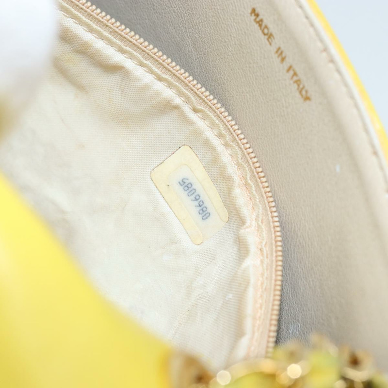 【日本直送】香奈兒 (CHANEL) 鏈條肩背包，羊皮材質，黃金色，CC標誌，正品編號171127V-10