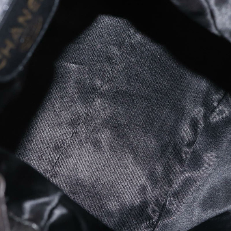 【日本直送】香奈兒 Matelasse 手拿包單肩包 羊皮 黑色 金 CC 標誌 Auth am10781V-9