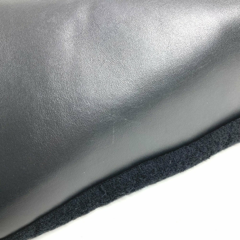 香奈兒沙灘包，絨面，CC標誌，Coco品牌標識，棉質肩帶，女士，黑色-17