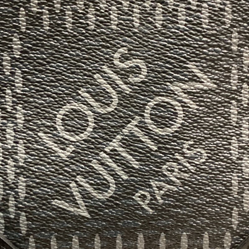 LOUIS VUITTON 路易威登 N50012 AMAZONE SLING BAG 黑格斜背胸包 帆布 銀釦-12