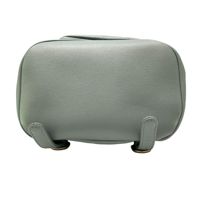 CHANEL 香奈兒 AS3787 Duma Backpack 皮革 後背包 綠色 金釦-4