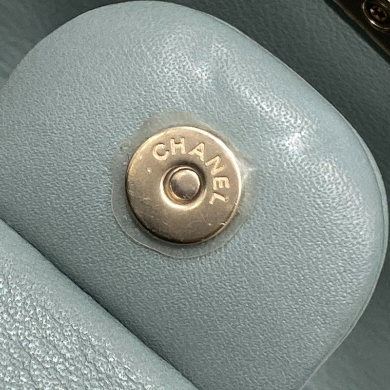 CHANEL 香奈兒 AS3787 Duma Backpack 皮革 後背包 綠色 金釦-11