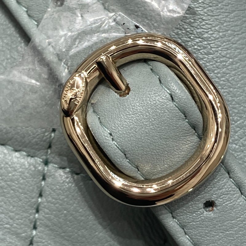 CHANEL 香奈兒 AS3787 Duma Backpack 皮革 後背包 綠色 金釦-20