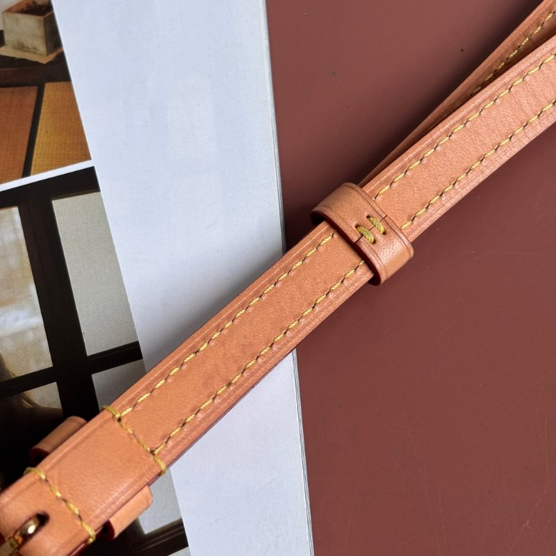 ::LOUIS VUITTON:: LV M81266 Nano Noé 花紋水桶包 手提斜背包-27