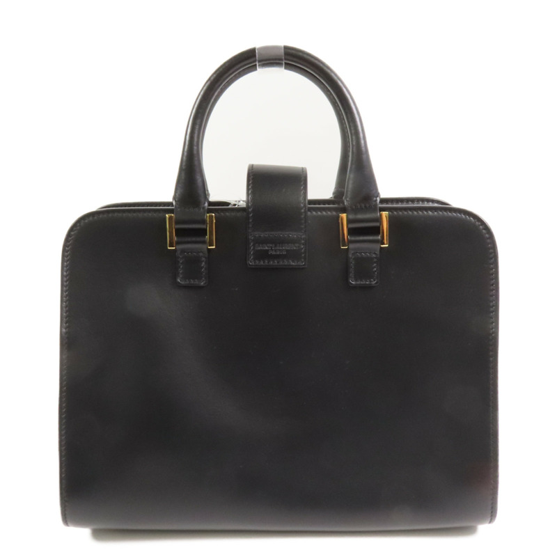 SAINT LAURENT 牛皮皮革Baby Cabas金扣手挽肩背兩用袋-1