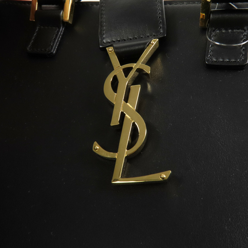 SAINT LAURENT 牛皮皮革Baby Cabas金扣手挽肩背兩用袋-5