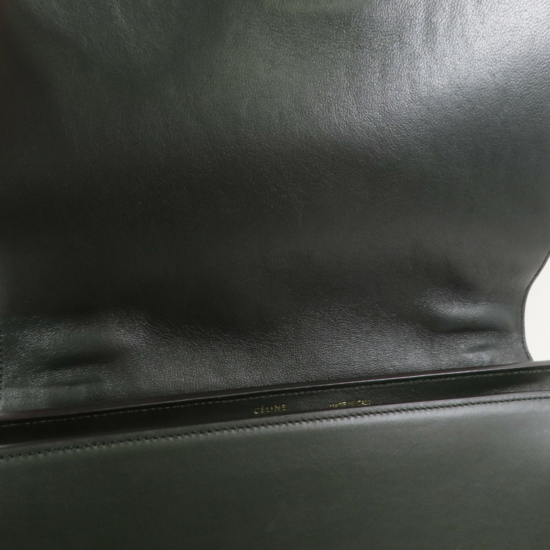 CELINE 牛皮皮革Trapeze金扣手挽肩背兩用袋-15