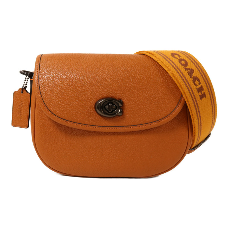 COACH 牛皮皮革Shoulder Bag肩背袋-0