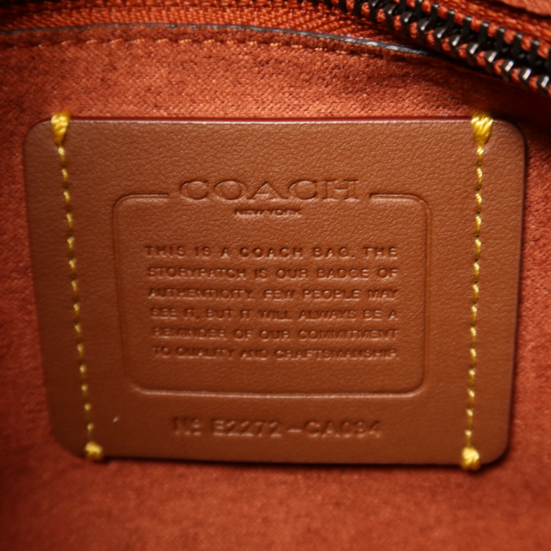 COACH 牛皮皮革Shoulder Bag肩背袋-5