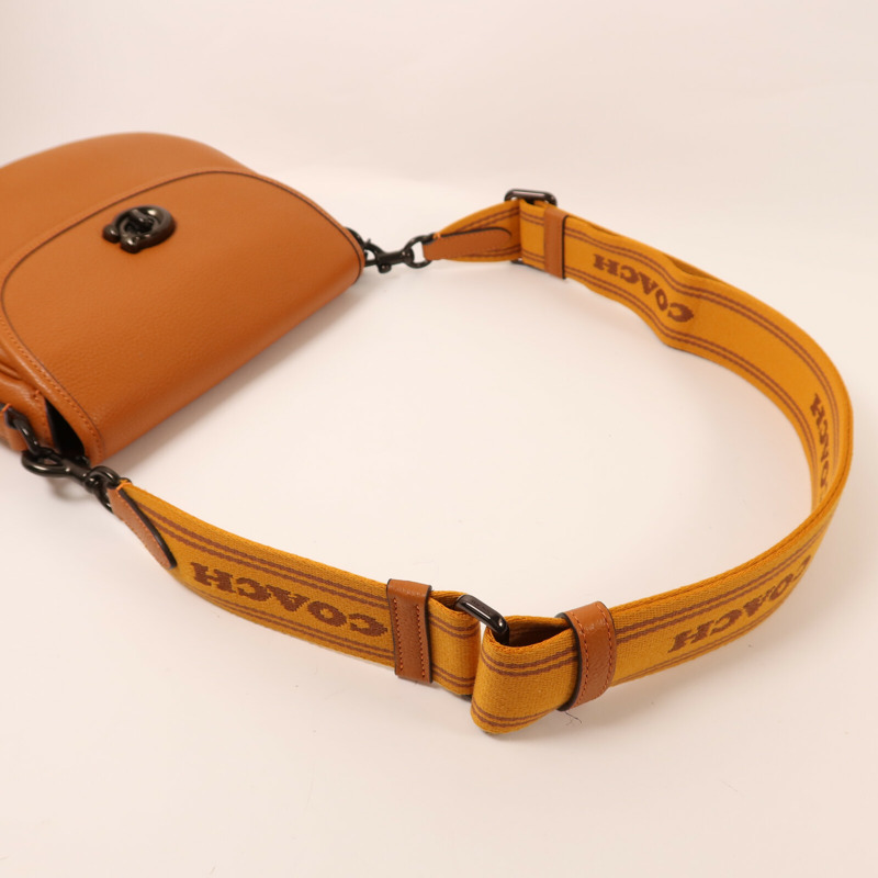 COACH 牛皮皮革Shoulder Bag肩背袋-6