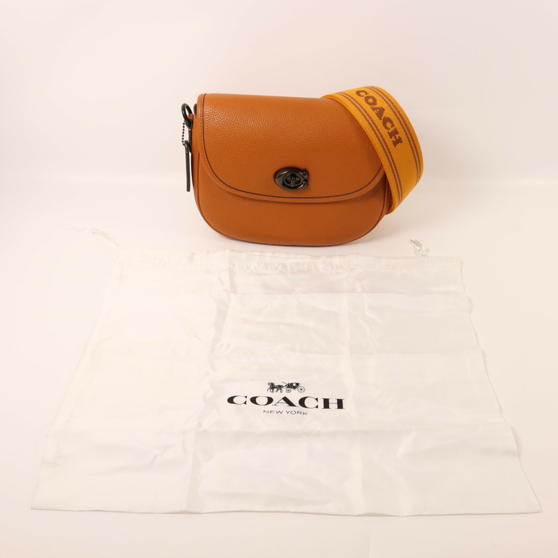 COACH 牛皮皮革Shoulder Bag肩背袋-7