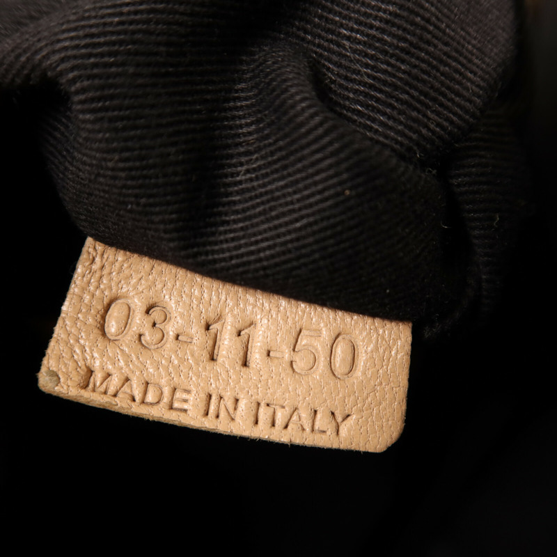 Chloe 牛皮皮革2 Way Shoulder金扣手挽肩背兩用袋-6