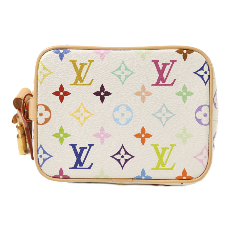 LOUIS VUITTON Monogram Multicolore LV x TM All In BB金扣手挽肩背兩用袋-3
