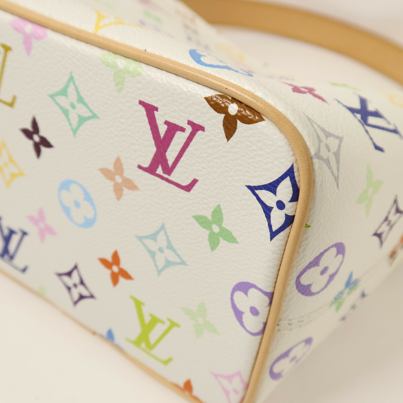 LOUIS VUITTON Monogram Multicolore LV x TM All In BB金扣手挽肩背兩用袋-17