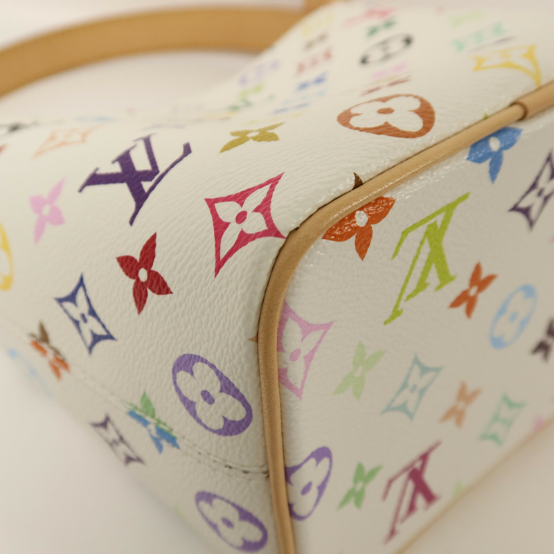 LOUIS VUITTON Monogram Multicolore LV x TM All In BB金扣手挽肩背兩用袋-18