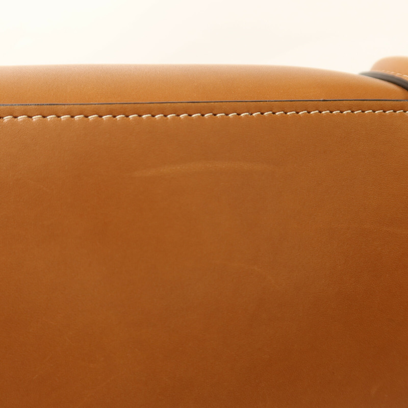 CELINE 牛皮皮革Micro Luggage金扣手挽袋-16