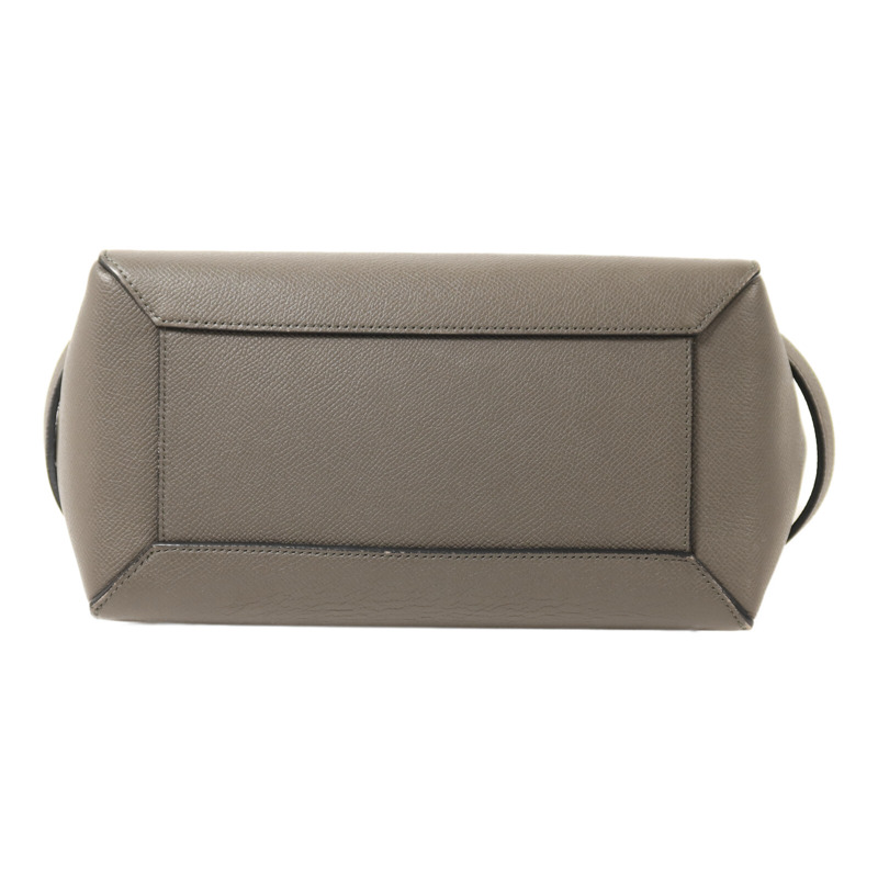 CELINE 牛皮皮革Micro Belt Bag金扣手挽肩背兩用袋-3